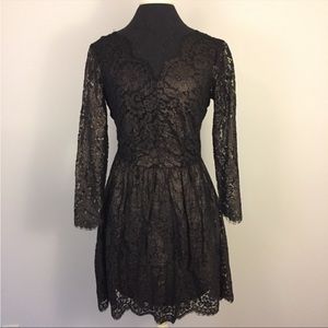 Bar III Lace detailed dress XL